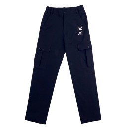 Custom-made black long slanted trousers Custom-made French coin pocket snap button pocket Slanted trousers supplier H257 Custom-made black long slanted trousers Custom-made French coin pocket snap button pocket Slanted trousers supplier H257